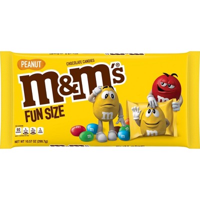 M&M's Peanut Fun Size Chocolate Candies - 10.57oz