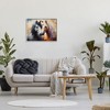 Stupell Industries Hugging Horses Painting Black Framed Giclee Art - 2 of 4