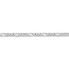 Black Bow Jewelry 4.5mm, 14k White Gold, Flat Figaro Chain Bracelet - 2 of 4