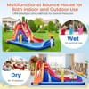 Infans Inflatable Water Slide Park Pirate Theme Bouncer Playhouse Castle without Blower - 4 of 4