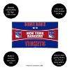 Evergreen Come Back with Tickets New York Rangers 28" x 16" Woven PVC Indoor Outdoor Doormat - 3 of 4