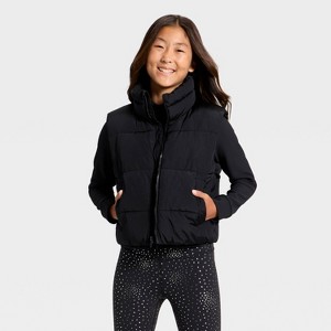 Girls' Puffer Vest - All In Motion™ - 1 of 3
