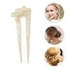 Unique Bargains Women's Bow Chignon Pin 1 Pc - 3 of 4