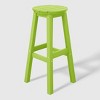 WestinTrends Malibu 24" All Weather Hdpe Outdoor Patio Round Backless Counter Stool - 4 of 4