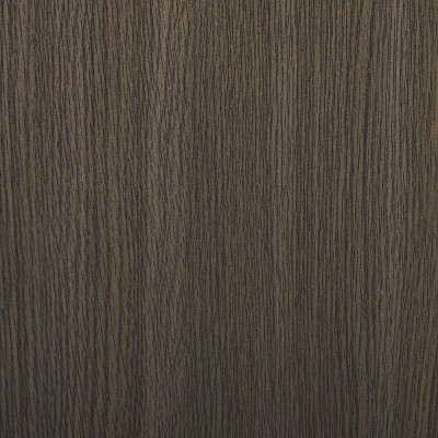 Gray Oak 2-Door Contemporary Office Storage Cabinet