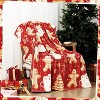 Lomsoe Cute Red Christmas Coco Print Flannel Blanket - All Seasons Soft and Warm Throw Blanket for Napping, Camping, Travel, Office - 2 of 4