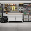61 inch Tool Chest, Tool Box Mobile 9 Drawers Storage Rolling Cabinet with Wheels Lock Key Locking System Drawer Liners for Garage, Warehouse - 2 of 4