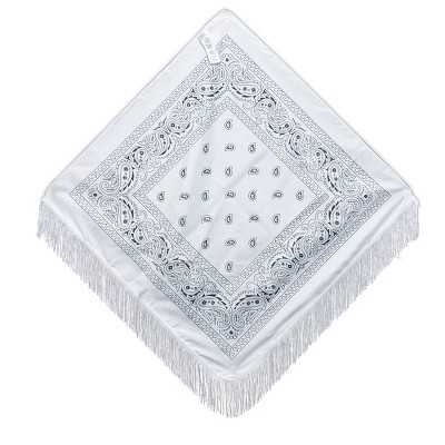 Fringe Bandana White - Bullseye's Playground™