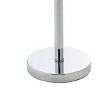 Olivia & May Metal Table Lamp with Crystal Embellishments Silver: Modern Iron Base, Glass Shade, No Assembly Required - 3 of 4