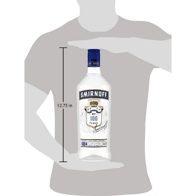 Smirnoff 100 Proof Vodka - 1.75L Plastic Bottle