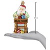 Old World Christmas Blown Glass Ornament for Christmas Tree, Workshop Santa (with OWC Gift Box) - 4 of 4