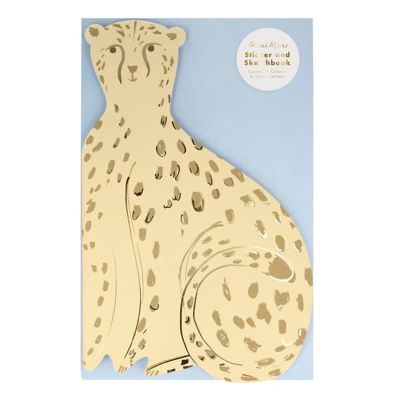 Meri Meri Cheetah Sticker & Sketchbook (Pack of 1), 2 of 9