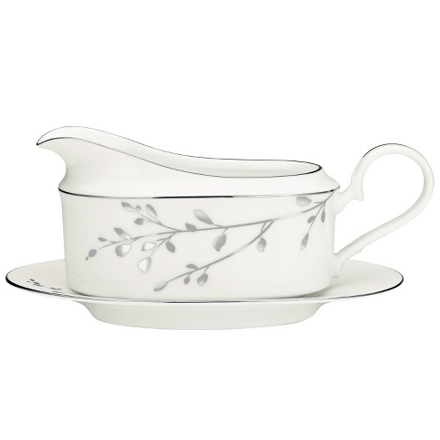 Bruntmor 20 Oz Ceramic Large Farmhause Gravy Boat With Saucer : Target