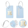 Unique Bargains Luggage Tag Light Blue 1 Pc - 3 of 4