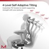 UNISOAR Ergonomic Mesh Gamer Chair with Footrest & Lumbar Support for Home, Video - 4 of 4