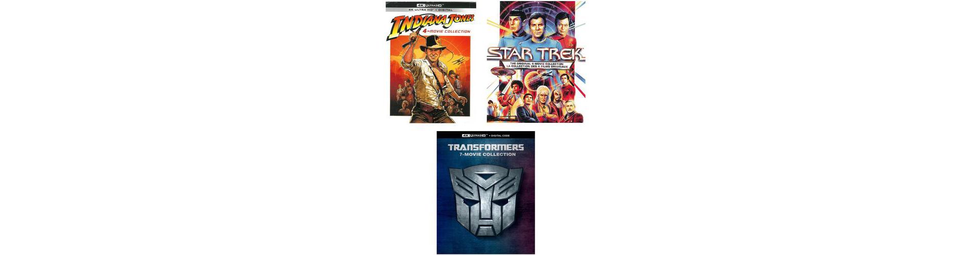 Exclusive Bundles - Epic 15-film 4K Collector's Set ~ Indiana Jones 4-Movie Collection