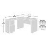 NicBex L-Shaped Desk Modern Multifunctional Gaming Desk with Drawer, Natural Woodgrain Finish for Office, Study - 4 of 4