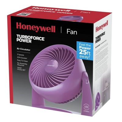 Honeywell Turbo Force Table Fan Purple