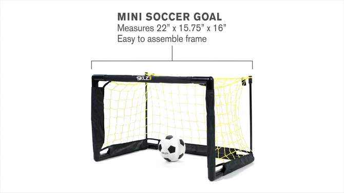 SKLZ Pro Mini Soccer Sports Net and Goal, 2 of 6, play video