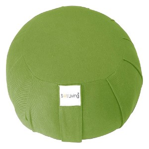 Sol Living Zafu Cushion Pillow with Removable Cover Round - 1 of 4