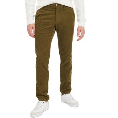 Tommy Hilfiger Mens Corduroy Straight Fit Casual Chino Pants