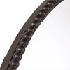 Uttermost Oval Vanity Decorative Wall Mirror Vintage Brown Beveled Oil Rubbed Bronze Beaded Frame 22" Wide for Bathroom Bedroom - 2 of 3