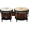 LP Matador Pine Whiskey Barrel Bongos, with Black Hardware - 2 of 4