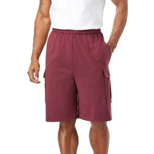 KingSize Lightweight Jersey Cargo Shorts - 1 of 4