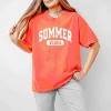 Simply Sage Market Varsity Summer Vibes Garment Dyed Tee - 2 of 4