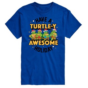 Men's - Teenage Mutant Ninja Turtles - Turtley Awesome Group Short Sleeve Graphic T-Shirt - 1 of 4