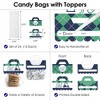 Big Dot of Happiness Par-Tee Time - Golf - DIY Birthday or Retirement Party Clear Goodie Favor Bag Labels - Candy Bags with Toppers - Set of 24 - 3 of 4