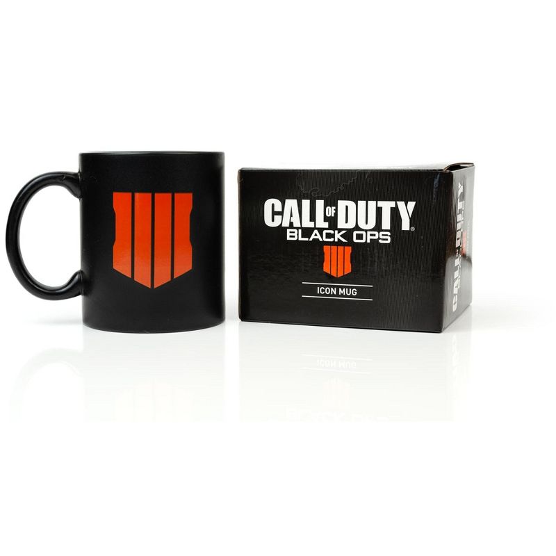 Exquisite Gaming Call of Duty: Black Ops 4 Shield Icon Ceramic Coffee Mug | Holds 12 Ounces, 4 of 7
