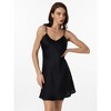 SilkSilky Women's Pure Silk Adjustable Spaghetti Strap Nightgown Slip Dress - 4 of 4