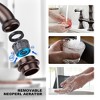 WOWOW Double Handle Bridge Kitchen Faucet with Side Sprayer in Brushed Nickel - 4 of 4