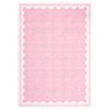 Modern Washable Living Room Rug, Bordered Printed Rug with Non-Slip Backing, Low Pile Stain Resistant Indoor Rug for Bedroom - 3 of 4