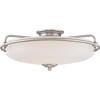Quoizel Lighting Griffin 4 - Light Semi-Flush Mount in  Antique Nickel - 2 of 4