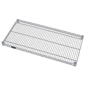 Quantum Storage Systems Wire Shelf, 36"W X 12"D, 600 - 800 Lb. Capacity, Gray Epoxy Antimicrobial Finish, Nsf - 1 of 1