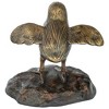Design Toscano Single Baby California Quail Solid Cast Bronze Garden Statue - 3 of 4