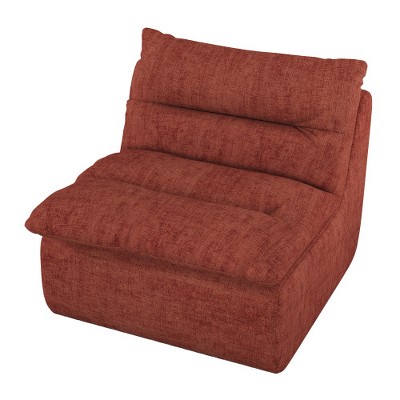 LIVAREEmlen Lazy Floor Sofa,Comfy Accent Bean Bag Couch, Single Corner Chair Sofa for Living Room Bedroom Salon Office