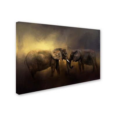 Trademark Fine Art -Jai Johnson 'Together Through The Storms' Canvas Art