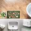 Stupell Industries Holiday Florals & Ornament Shapes Printed Plush Bath Mat And Bath Rug, Design By Leah Straatsma, 18"X30" - 4 of 4