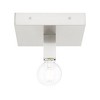 Livex Lighting Solna 1 - Light Flush Mount in  Brushed Nickel - 4 of 4