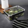 Racxily (2 pack) 16 Cup Plastic Pantry Storage Container, Clear - 3 of 4