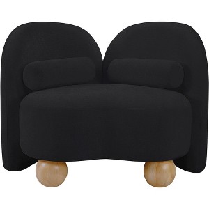 Meridian Furniture,Daphne Chenille Fabric Chair - 1 of 4