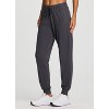RBX Active Women's Full Length Micro Ribbed Ultra Lightweight Soft Fashion Lounge Jogger Sweatpants - 3 of 4