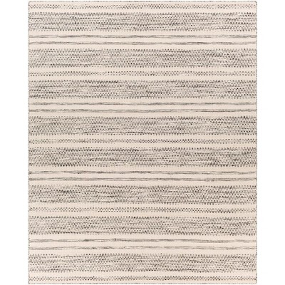 Mark & Day Marie 8'x10' Rectangle Woven Indoor Area Rugs Gray: Stain-Resistant Wool & Cotton, Modern Bohemian Decor