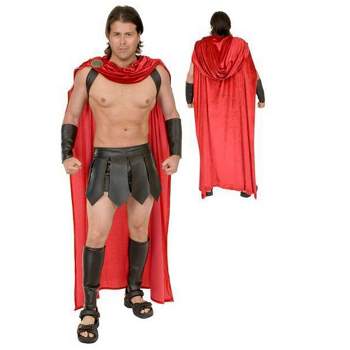 Charades Men's Spartan Warrior Costume