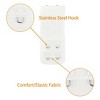 INSPIRE CHIC Women's Replacement Elastic Strechy Bra Extender 2 Pcs - 4 of 4
