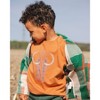 Deux par Deux Boy Organic Cotton Long Sleeve T-Shirt Cashew Brown - 2 of 4
