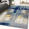 Luxe Weavers Artistic Abstract Blue 8x10 Indoor Area Rug - 4 of 4
